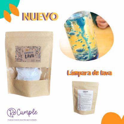 Imagen de Lámpara de lava - sorpresita