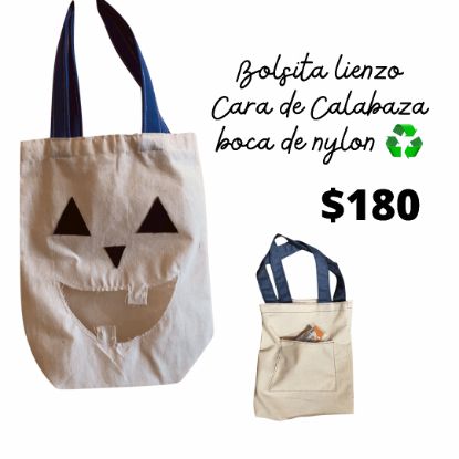 Imagen de Bolsa halloween calabacín con masa de sal