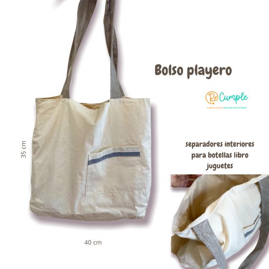Imagen de Bolso playero con separadores