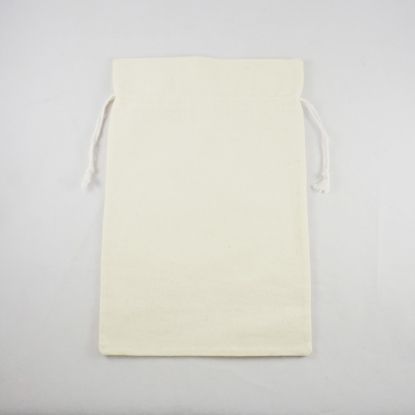 Imagen de Bolsa chica de lienzo lisas sin personalizar 13x18 cm