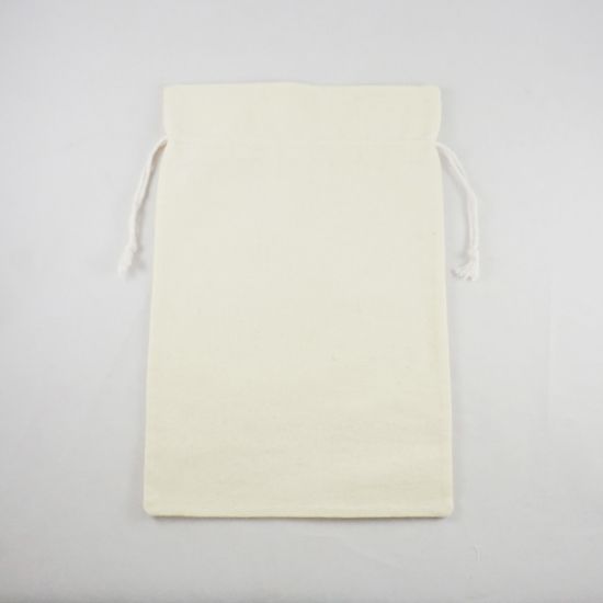 Imagen de Bolsa chica de lienzo lisas sin personalizar 13x18 cm