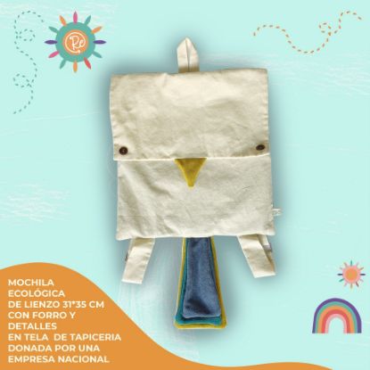 Imagen de Mochila ecológica pájaro