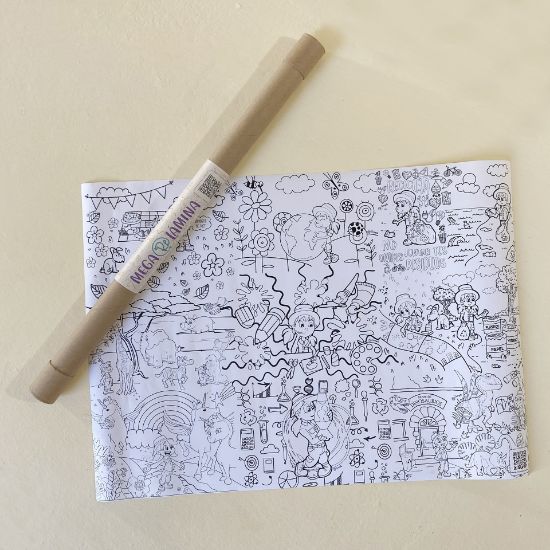 Imagen de Mega re lámina para colorear