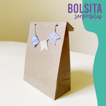 Imagen de Bolsitas para sorpresitas  - pack 10 de 16 x 25 cm.