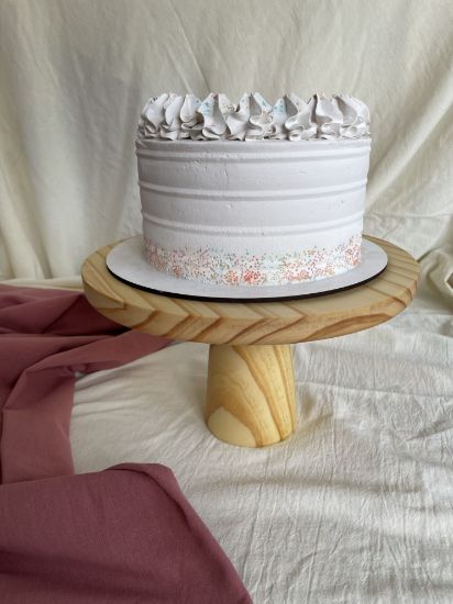 Imagen de Porta torta alto madera