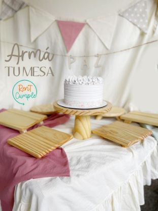 Imagen de Alquiler decoración de mesa de festejo rent cumple