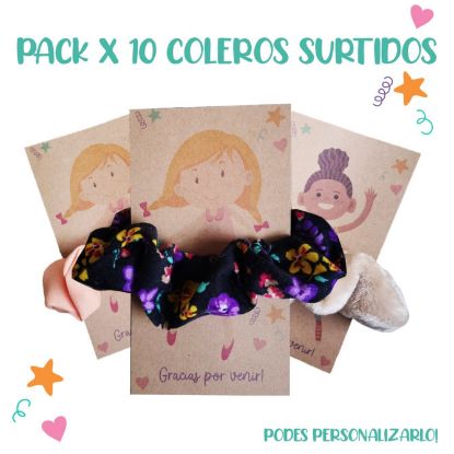 Imagen de Coleros pack x 10 - telas y estampas variados