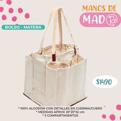 Imagen de Bolso matera con separadores