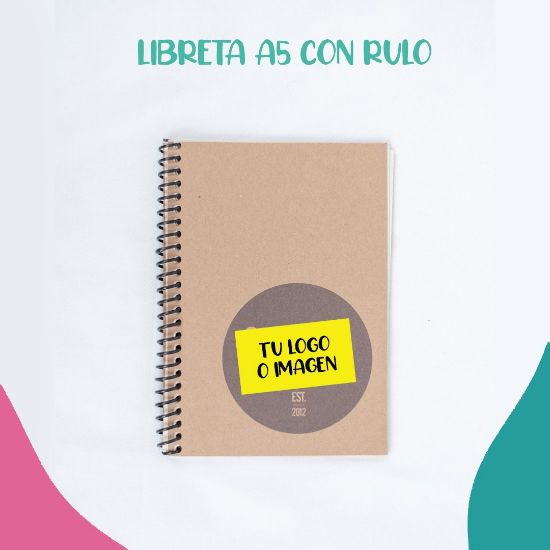 Imagen de Libreta a6 con rulo