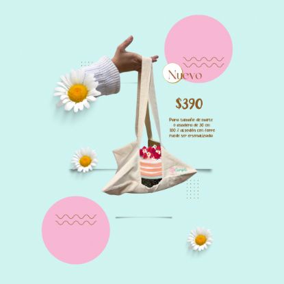 Imagen de Bolsa porta bandeja o huevera