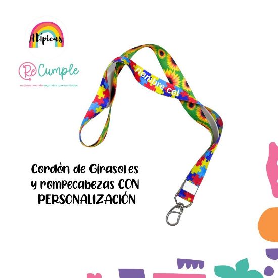 Imagen de Cordón girasol personalizado