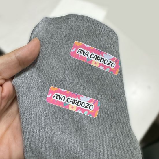 Imagen de Etiquetas para ropa - textiles lavable