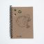 Imagen de Libreta recicleta sustentable con rulo